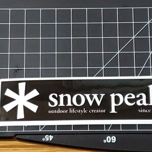 snowPeak スノーピーク キャンプステッカー 防水ステッカー シール 登山 キャンプ用品の画像1