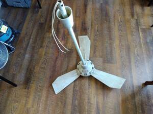  ceiling fan garage industry series retro Vintage Showa era Tokyo Shibaura electric Toshiba Kumamoto direct pickup only 