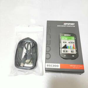 【1円オークション】 iGPSPORT BSC300 サイクルコンピュータ ANT+ & Bluetooth スピードメーターとオドメーター TS01B001273