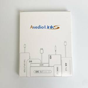 【1円オークション】 avedio links HDMI分配器 4Kx2K HDMIスプリッター 1入力2出力 USB電源ケーブル&HDMIケーブル付属 TS01B001257