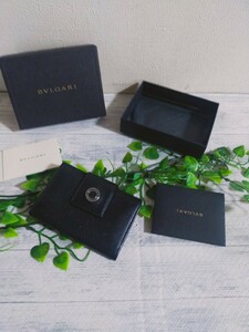 超極美品 BVLGARI ブルガリ カードケース 名刺入れ 