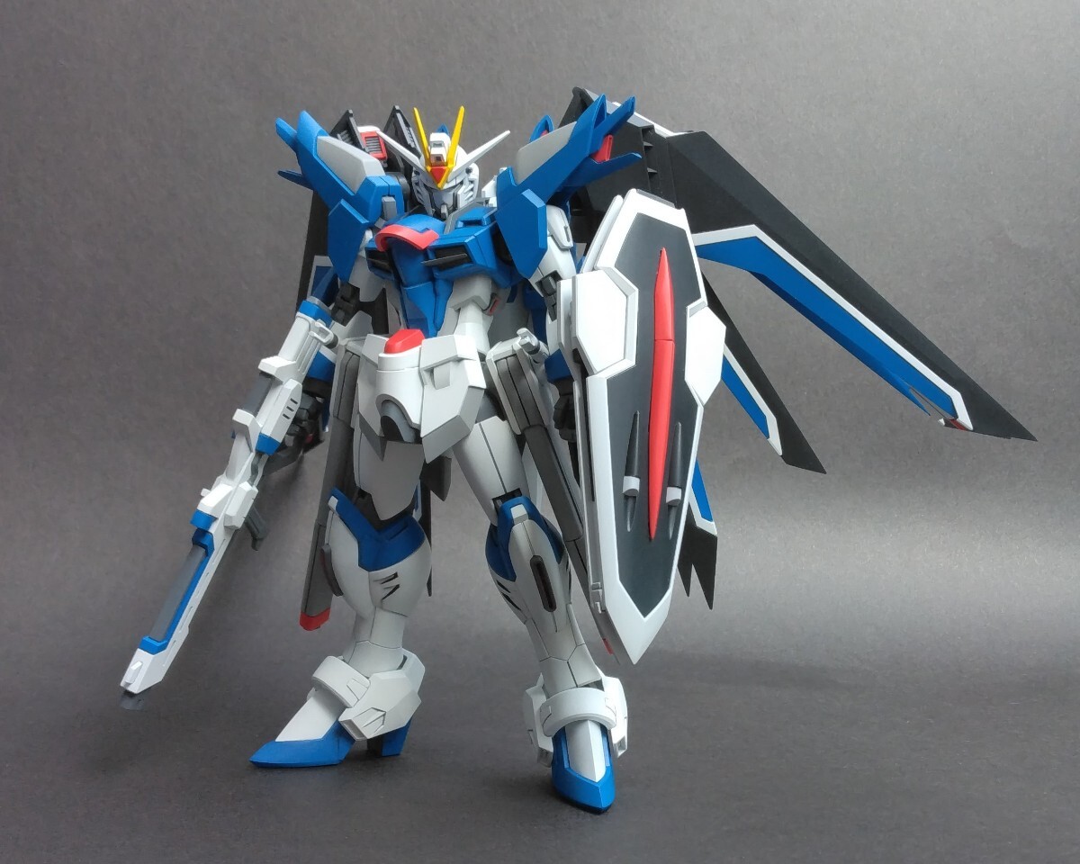 HG 1/144 ライジングフリーダムガンダム 全塗装完成品, キャラクター, ガンダム, 完成品