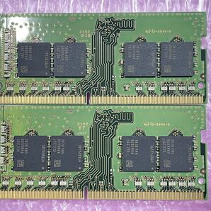 SAMSUNG 1R×8 PC4 3200AA 16GB×2（32GB） DDR4 SO-DIMM.の画像2