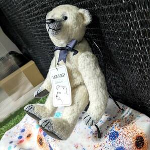 HOVVIGs デンマーク作家 イボンヌ・カールベック ポーラベアの 「Lenny」 25cm / Teddy Bear テディベア Yvonne Graubaekの画像2