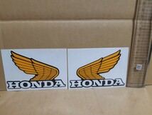 ホンダ ウィング中 ステッカー マーク塗装ペイント張替用に HONDA CBX400F CBR400F CB400N CB250N_画像2