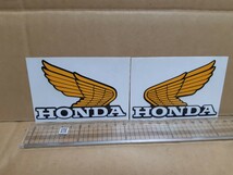 ホンダ ウィング中 ステッカー マーク塗装ペイント張替用に HONDA CBX400F CBR400F CB400N CB250N_画像1