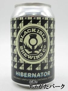 【バラ売り】 ブラックアイル ハイバネーター オートミール スタウト オーガニック (黒色缶) 330ml