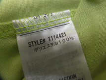 mont-bell モンベル イラストプリント 半袖 Tシャツ 1114421 丸首 トップス ライトグリーン 黄緑 レディース Sサイズ_画像4