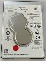 ★☆No.8送料無料SEAGATE/シーゲート/ST2000LM007-1R8174：2000.3GB（2TB）HDD 2.5インチ/SATA/SerialATA/難あり☆★_画像1