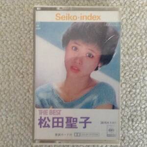 ★カセット　松田聖子　Seiko index 