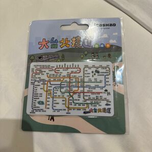 台湾 交通系カード ICカード icash2.0 MRT 路線図 台北