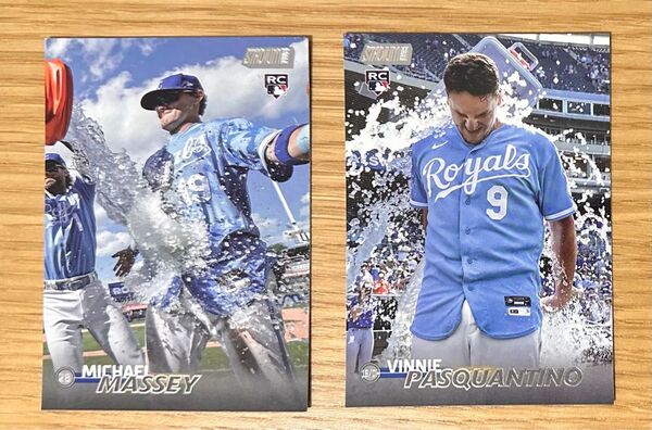 Topps Stadium Club 2023 ロイヤルズ・ルーキーカード2枚
