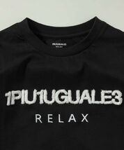 [新品]1PIU1UGUALE3 RELAX 【L】ウノピゥウノウグァーレトレ リラックス Tシャツ メンズ ボア ロゴ ロンt トップス 長袖 カットソー LEON_画像8