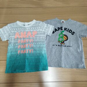 キッズ 半袖Tシャツ　アナップ　ANAP　１００センチ