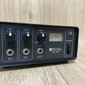 中古 TOA CAR AMPLIFIER CA-60 車載アンプ 動作未確認/現状品/ジャンクの画像3