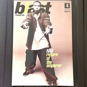 blast/FRONT改題・4/1999・NAS・ミュージックマガジン/音楽雑誌・HIPHOP・稀少・当時物