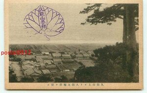 F6153●静岡 久能山より市街【絵葉書】