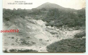 G5424●青森 八甲田山 酸湯公園賽の河原より大岳【絵葉書】