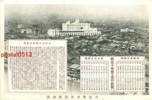 A3728●大阪毎日新聞社全景と発行部数、沿革【絵葉書】_画像1