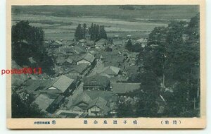 C4830●宮城 鳴子 鳴子温泉 全景【絵葉書】