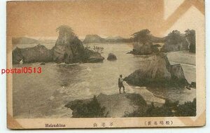 B3057●宮城 松島 不老山【絵葉書】