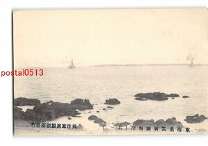 XyG1947●静岡 東海名区興津海岸 その1 *傷み有り【絵葉書】