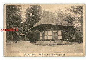 XyQ4932●大阪 河内檜尾山観心寺三重塔 楠公建立 *傷み有り【絵葉書】