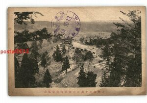 XZC2029●埼玉 武州坂東十番比企岩殿山龍堂風景 *傷み有り【絵葉書】