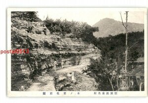 XZD0482●栃木 塩原温泉 木の葉化石園 *傷み有り【絵葉書】