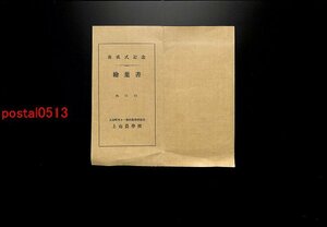 FLA1592●山形 上山農学校 落成式記念絵葉書 袋付3枚 *傷み有り【絵葉書】