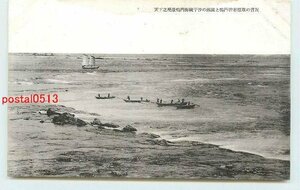 Xg2216●徳島？ 鳴門若布採取 m 【絵葉書】