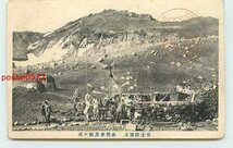 Xh7180●富士山 山頂 金明水と剣ヶ峯 m 【絵葉書】_画像1