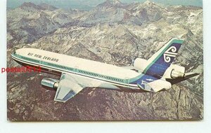 K3834●エアニュージーランド DC-10【絵葉書】