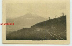 M4349●神奈川 箱根 長尾峠の富士山【絵葉書】
