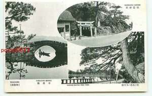 N5050●和歌山 新和歌浦 不老橋 塩釜神社 他【絵葉書】