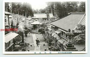 Q3050●神奈川 大雄山道了尊 境内全景【絵葉書】