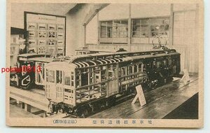 V5699●東京 鉄道博物館 車体構造模型【絵葉書】