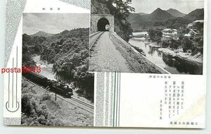 T8900●群馬 水上温泉 諏訪峡 機関車 他【絵葉書】