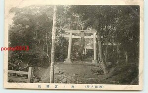 Xc5311●静岡 熱海 來の宮神社【絵葉書】