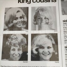 シュリンク付 the four king cousins フォー キング カズンズ LP レコード ロジャー・ニコルス、ブライアンウィルソン、バカラック_画像6