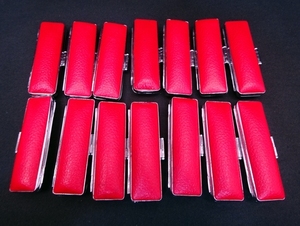  не использовался # кейс для печати красный 14 шт. комплект # рукоятка ko кейс 