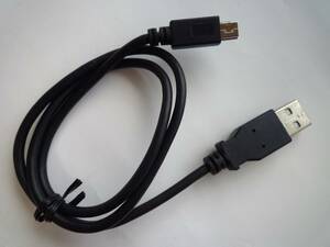 USBケーブル 0.5m 50cm MiniUSB miniBタイプ USB type-A to miniB A オス ー miniBオス ミニUSBケーブル ミニB 黒 ブラック