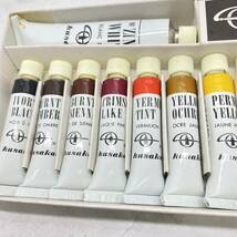 送料無料g30132 クサカベ Kusakabe 油絵具 スタンダードS12 oil colours 絵の具 12色 趣味 未使用_画像4