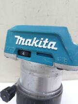 送料無料g30197 makita マキタ 18V 充電式トリマ RT50D 本体 ケースのみ コードレス ルーター 木材加工 穴あけ トリマー 電動工具 工作機械_画像5