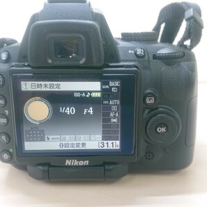 Nikon ニコン D5000 デジタル一眼レフカメラ ボディ 含む AF-S DX NIKKOR 18-55mm 1:3.5-5.6G VR レンズ 社外 充電器 グリップバッテリー の画像5