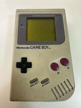 ジャンク Nintendo 任天堂 初代ゲームボーイ 本体のみ DMG-01 グレー 任天堂 　GAMEBOY_画像1