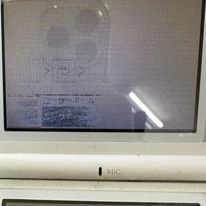 Nintendo ニンテンドー DS Lite USG-001 ブラック ホワイト 2点セット 一部難ありの画像2