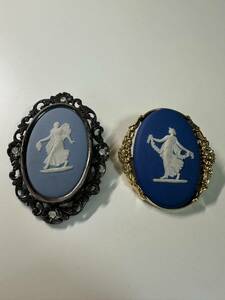 WEDGWOOD ウェッジウッド ブローチ アクセサリー ジャスパー 2点セット