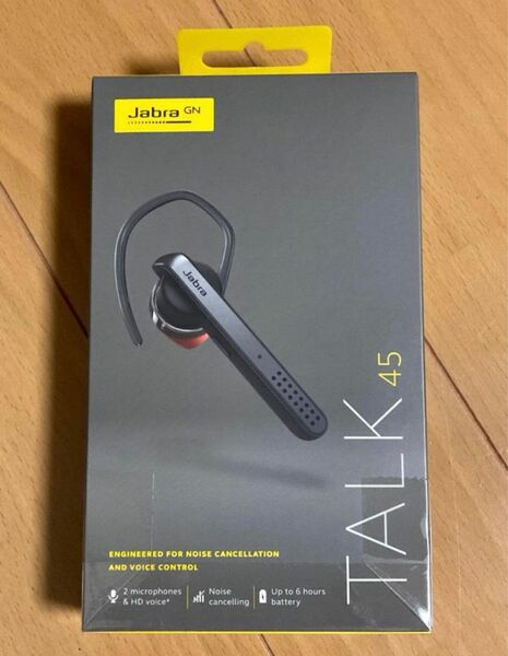 Jabra 片耳イヤホン Talk 45 シルバー Bluetooth対応