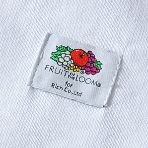 Fruit Of The Loom 8ozヘビービッグTシャツ ホワイトXL 厚手 ヘビー 半袖 ルーズシルエット フルーツオブザルーム ブランドの画像3